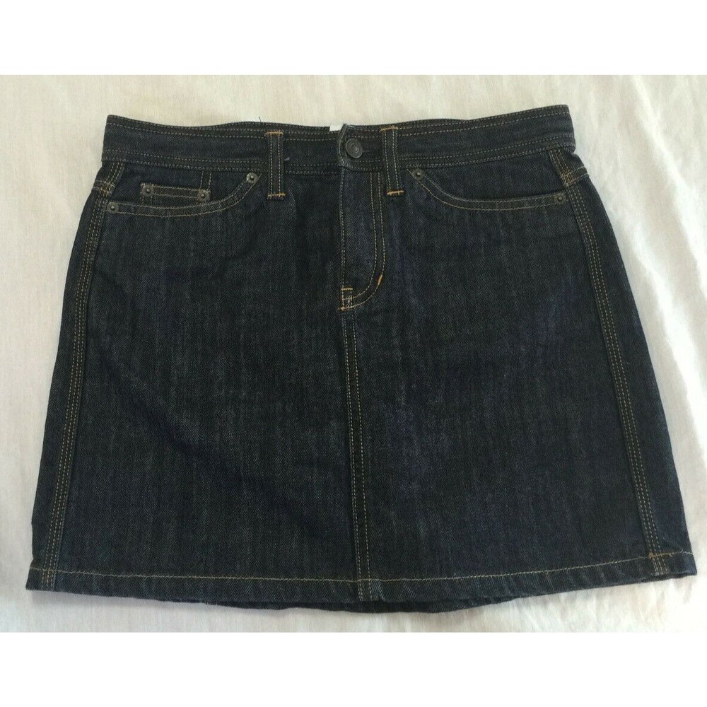 GAP JEANS COTTON WOMENS SKIRT SIZE 4
